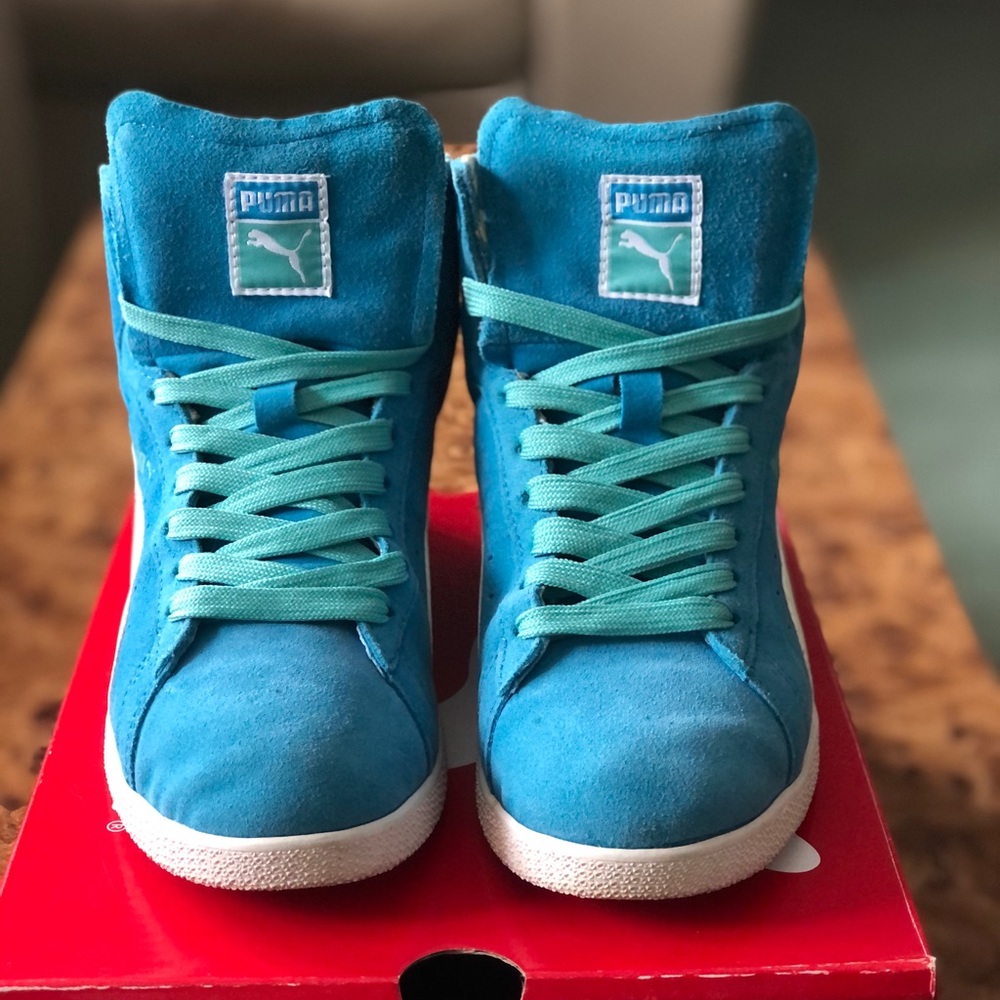 Puma women’s First Round Scroll 80s suede sneakers